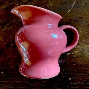 Vintage no brand creamer or syrup pitcher